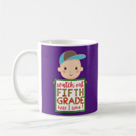 Caneca De Café OLHA PARA O 5º GRAU AQUI EU VENHO engraçado