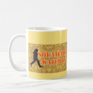 Caneca De Café Olhando dois ao quadrado