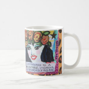 CANECA DE CAFÉ OLHAR DE MUG-I PARA A FRENTE A UM DISREPUTABLE,