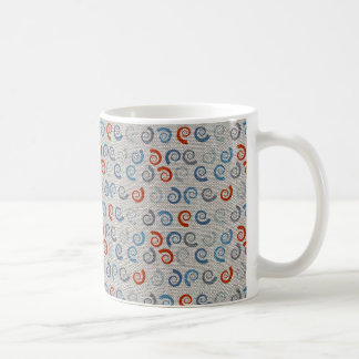 Caneca De Café Olhar para as linhas do oceano