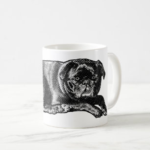 Caneca De Café Olhar Relaxado, Conforto Matinal