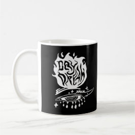 Caneca De Café Olhar Sonhador Olho Místico Gráfico Sonho Surreal 
