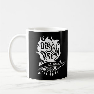 Caneca De Café Olhar Sonhador Olho Místico Gráfico Sonho Surreal