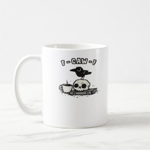 Caneca De Café Olhar único e fixe F Caw F