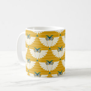 Caneca De Café Olhe aquele pássaro - amarelo