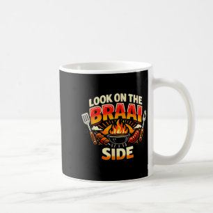 Caneca De Café Olhe Para O Lado Braai Churrasco Sul-Africano Na G