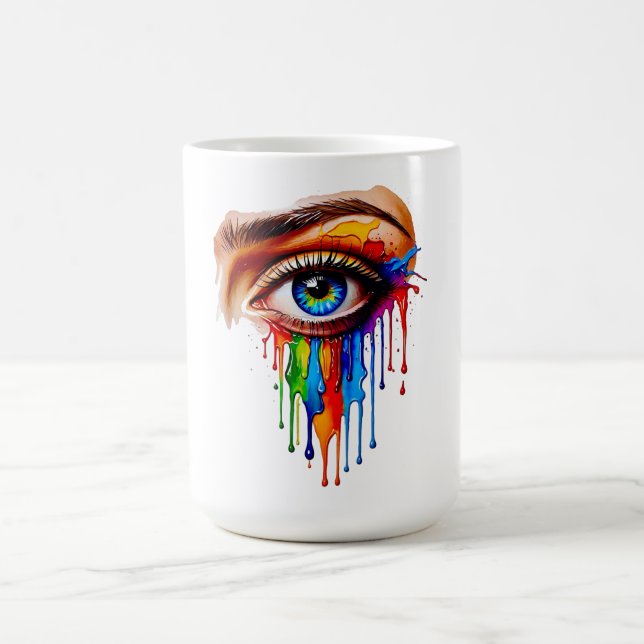 Caneca De Café Olho claro (Centro)