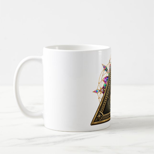 Caneca de Café Olho da Tríade de Obsidiana (Esquerda)