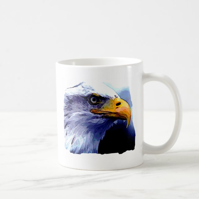 Caneca De Café Olho de Águia (Direita)
