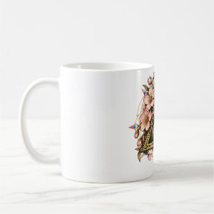 Caneca de Café Olho de Cerejeira em Flor