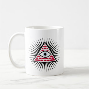 Caneca De Café Olho de Freemasonic