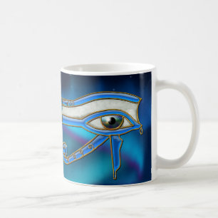 Caneca De Café Olho de Horus Wadjet egípcio Art Mug