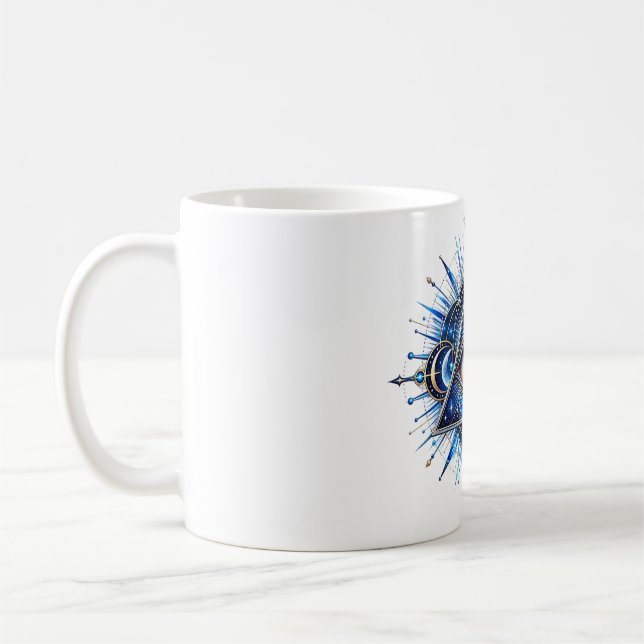 Caneca de Café Olho de Órbita de Cobalto (Esquerda)
