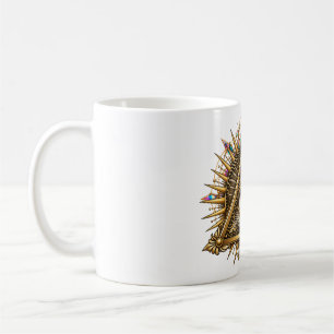 Caneca de Café Olho de Ouro Antigo