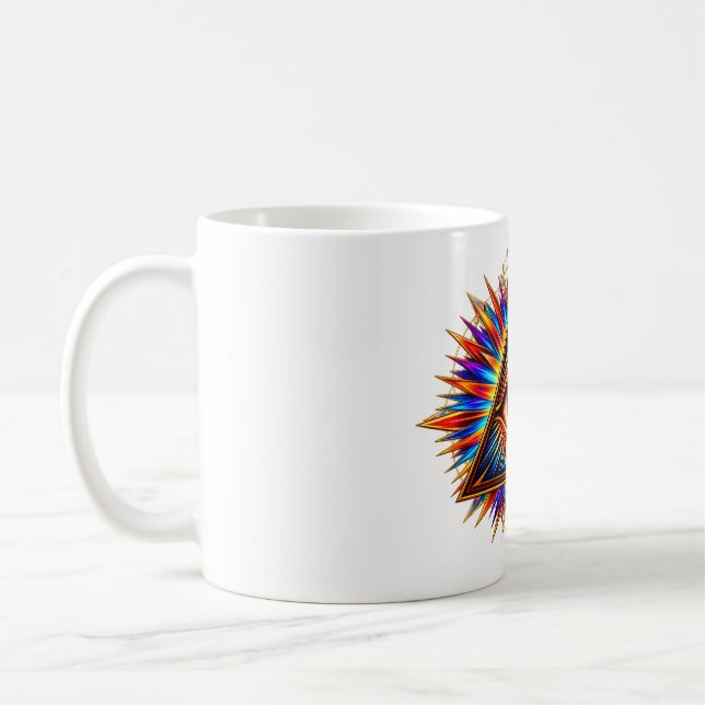 Caneca de Café Olho do Sol Rubi (Esquerda)