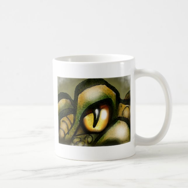 Caneca De Café Olho Dragão (Direita)
