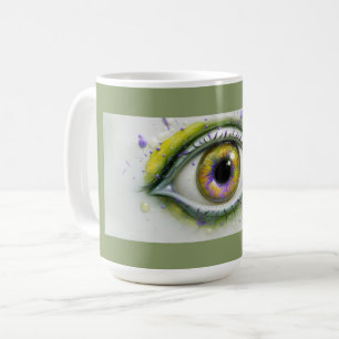 Caneca De Café Olho Surreal