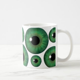 Caneca De Café Olho Verde Íris Legal Pasta