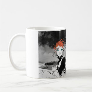 Caneca De Café Olhos Como uma Tempestade que se Aproxima