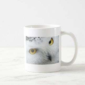 Caneca De Café Olhos de Coruja da Neve