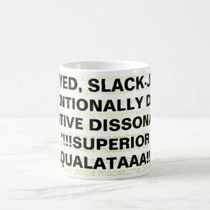 Caneca De Café OLHOS DE inseto, DORMINADOS, INTENCIONALMENTE MORT