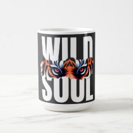 Caneca de Café Olhos de Tigre Alma Selvagem | Gr