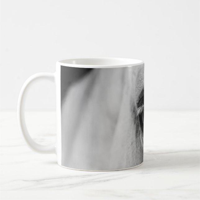 CANECA DE CAFÉ OLHOS DO CAVALO BRANCO (Esquerda)