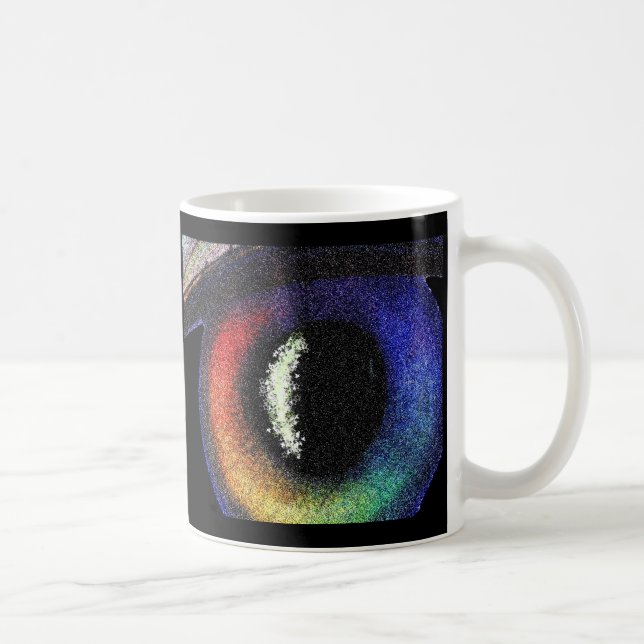 Caneca De Café Olhos em um cheio de café de chá? (Direita)