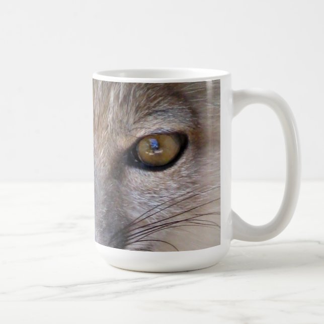 Caneca De Café Olhos foxídicos (Direita)