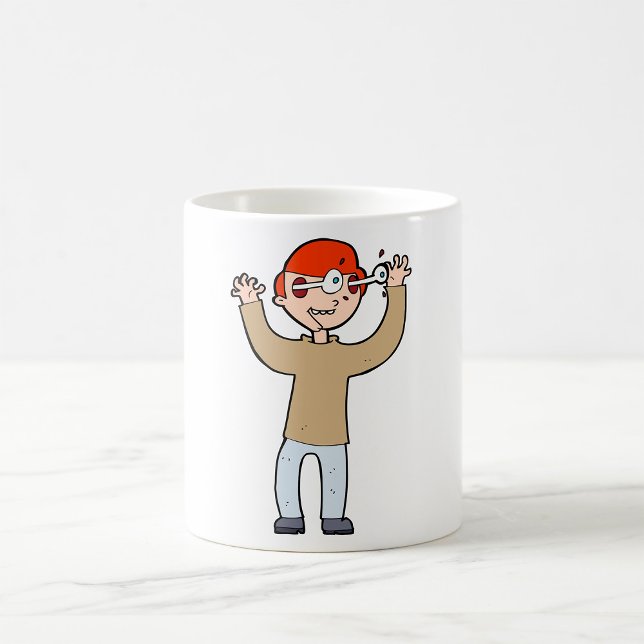 Caneca De Café Olhos Rebatendo (Criador carregado)