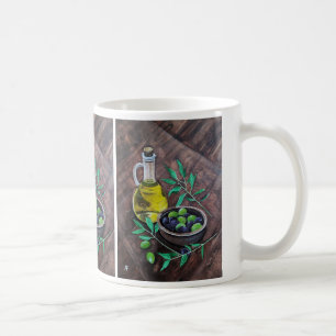 Caneca De Café Oliveiras da Andaluzia Pintura de Alfred Fox