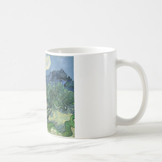 Caneca De Café Oliveiras por Van Gogh (Direita)