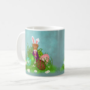 Caneca De Café Oliver A Lontra e o Grande Ovo de Páscoa