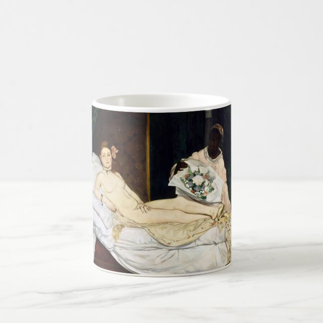 Caneca De Café Olympia, Edouard Manet, 1863 (Centro)