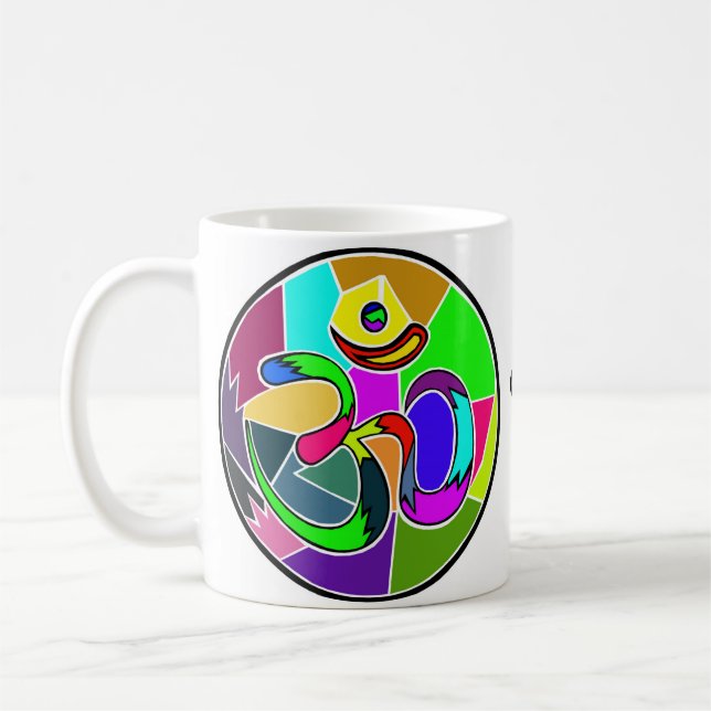 Caneca De Café Om Mug (Esquerda)