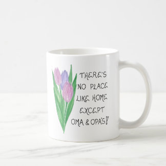 Caneca De Café Oma Opa Mug - Citação sobre vovó e vovô