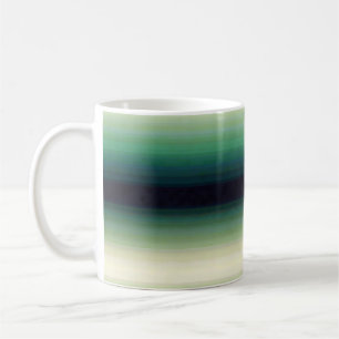 Caneca De Café Ombre Floresta Verde
