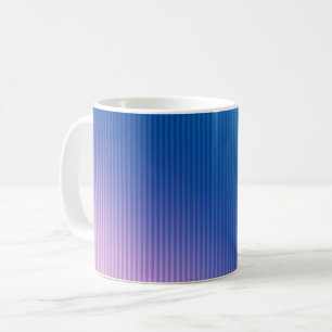 Caneca De Café ombre, gradiente rosa