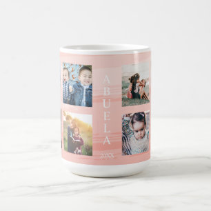 Caneca De Café Ombro Rosa Abuela
