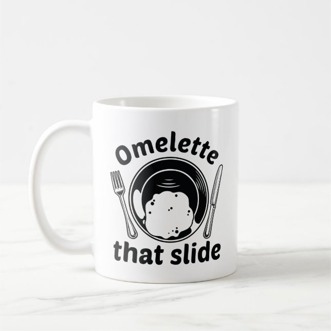 Caneca De Café Omelet Aquele Slide (Esquerda)