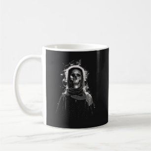Caneca De Café Ómen Com Véu - Design de Roupa de Oculto