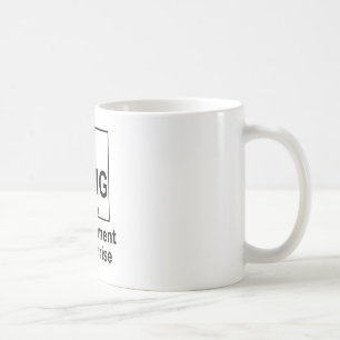 Caneca De Café OMG a surpresa do ósmio do elemento