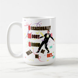 Caneca De Café OMG Moody Dancing Groom