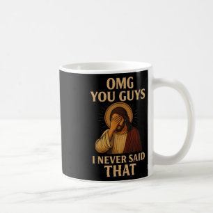 Caneca De Café Omg Pessoal Eu Nunca Disse Aquela Citação Sarcásti
