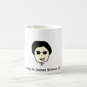 Caneca De Café omg seu marrom de james!!!
