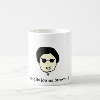 Caneca De Café omg seu marrom de james!!!