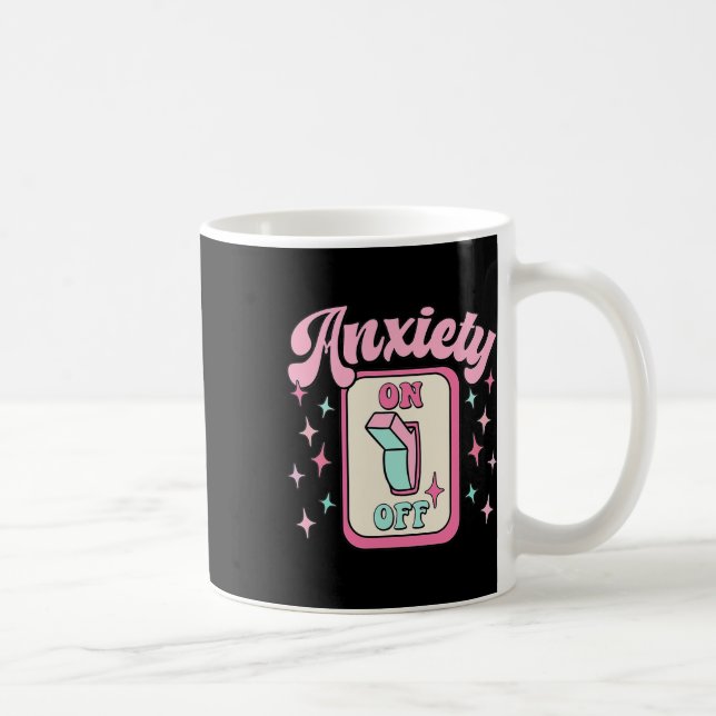 Caneca De Café On Off (Desativado) Switch Divertido Mental Health (Direita)