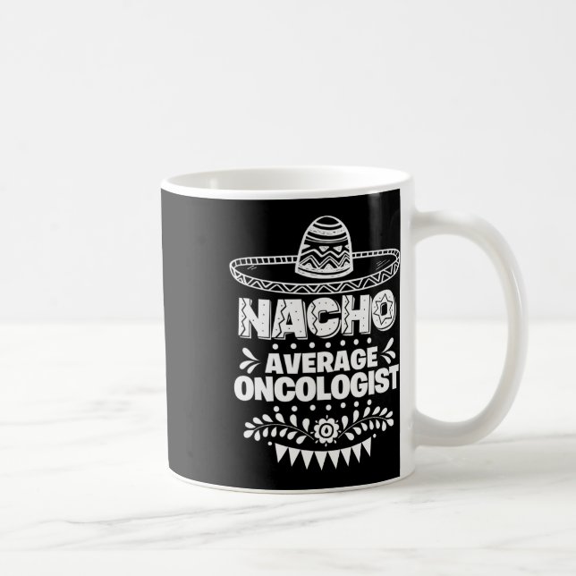 Caneca De Café Oncologista Não Médio Presente Divertido Cinco De  (Direita)