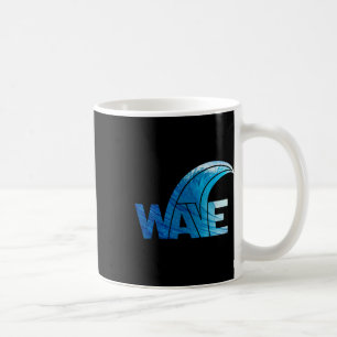 Caneca De Café Onda Azul Vota Presidente Democrata Resistir Trump