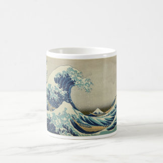 Caneca De Café Onda de Kanagawa por Katsushika Hokusai